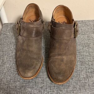 Sofft Women's Brown Ankle Booties